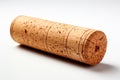 Cork Roll on white background Royalty Free Stock Photo