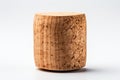 Cork Roll on white background Royalty Free Stock Photo