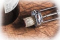 Cork stopper of italian wine Royalty Free Stock Photo