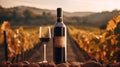 cork wine bottle background Royalty Free Stock Photo