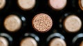 Cork, wine bottle, cellar, close-up, bokeh, background, drink, celebration Royalty Free Stock Photo
