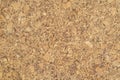 Cork wood texture. Brown cork texture. Close up. Empty blank cork board. Macro shot of corkboard texture background