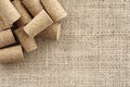 Corks background Royalty Free Stock Photo