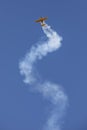 Aerobatic Plane Corkscrew