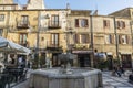 Street of the old town of Corleone in Sicily, Italy Royalty Free Stock Photo