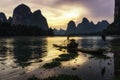 The cormorant fisherman in li river