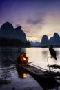 The cormant fisherman in li river