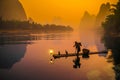 Cormorant fisherman