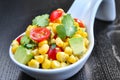 Corn and Avocado Salad Royalty Free Stock Photo