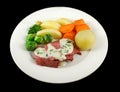 Corn Beef And White Sauce