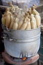 Corn boiler Royalty Free Stock Photo