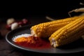 corn with chili powder and salt