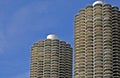 Corn cob architecture in Chicago Royalty Free Stock Photo