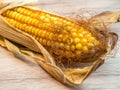 Corn cob decoration image background Royalty Free Stock Photo