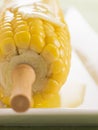 Corn on the Cob with Melted Butter Royalty Free Stock Photo