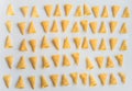 Corn cones pattern Royalty Free Stock Photo