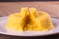 Brazilian Corn Couscous. Cuscuz or Cuscuz Royalty Free Stock Photo