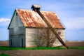 Corn Crib Barn Royalty Free Stock Photo