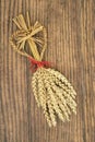 Corn Dolly Ancient Symbol of Harvest Fertility Royalty Free Stock Photo