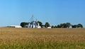 Lagre family farm scene Royalty Free Stock Photo