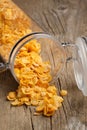 Corn flakes Royalty Free Stock Photo