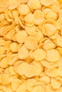Corn flakes background Royalty Free Stock Photo