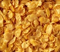 Corn flakes background Royalty Free Stock Photo