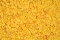 Corn-flakes background and texture. Top view. Royalty Free Stock Photo