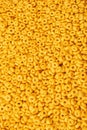 Corn-flakes background and texture. Top view Royalty Free Stock Photo