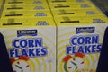 CORN FLAKES FOOD Royalty Free Stock Photo