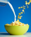 Corn flakes with milk