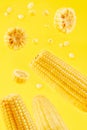 Corn, healthy diet, nutritious breakfast, close-up