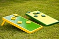Corn-hole boards Royalty Free Stock Photo