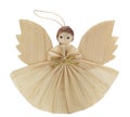 Corn husk angel Royalty Free Stock Photo