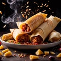 Corn husk wrapped tamales, traditional Mexican cuisine