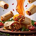 Corn husk wrapped tamales, traditional Mexican cuisine