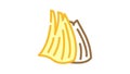 corn husks color icon animation