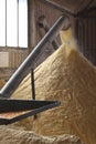 Corn Mill and auger Royalty Free Stock Photo