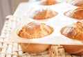 Corn muffin baking breakfast health lunch food Royalty Free Stock Photo