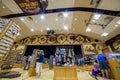 Corn Palace Interior, Mitchell, South Dakota Royalty Free Stock Photo