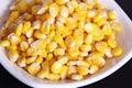 Corn with plate
