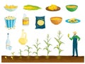 Corn Products Flat Set