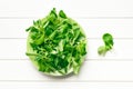Corn salad, lamb's lettuce Royalty Free Stock Photo