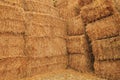 Corn straw cubes Royalty Free Stock Photo