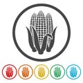 Corn symbol icon