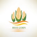 Corn vector symbol