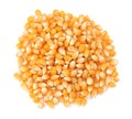 Corn on white Royalty Free Stock Photo