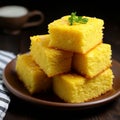 Cornbread: Classic Side Dish Perfect with Chili or BBQ Meats Royalty Free Stock Photo