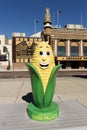 Corncob statue