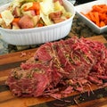 Corned beef and cabage Royalty Free Stock Photo